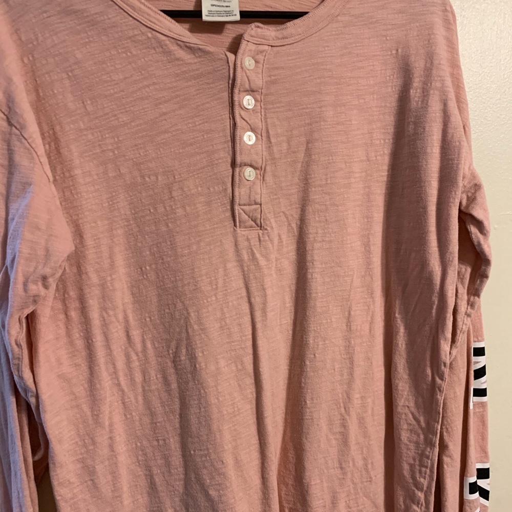 Pink pj shirt